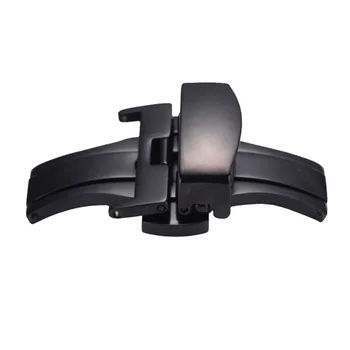 

EACHE Stainless Steel Watchband Buckle Butterfly Deployment Buckle Black Silver Gold Rose Gold 16mm 18mm 20mm