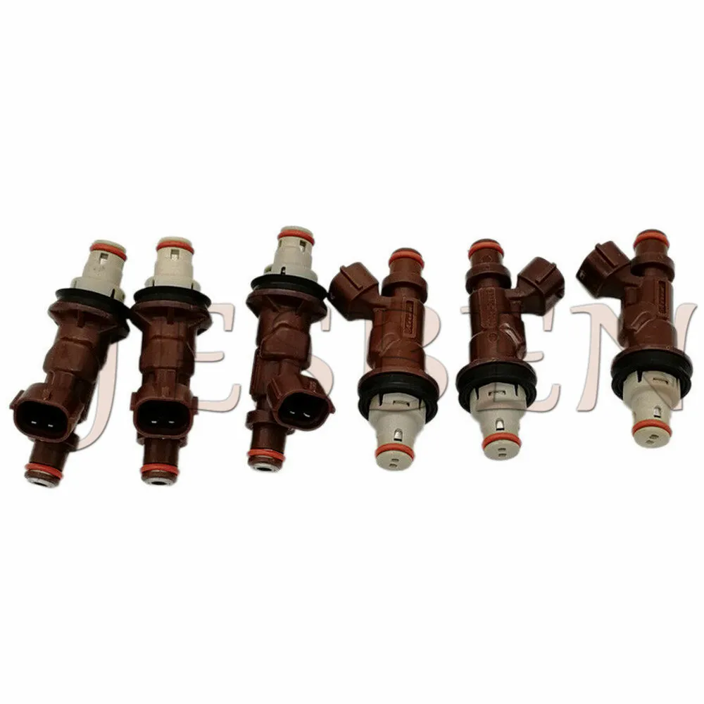 6 шт. Топливные форсунки 23250-62040 подходит для Toyota Tundra Tacoma 4runner 3.4L 1999-2004 NO#2325062040 23209-62040 842-12251