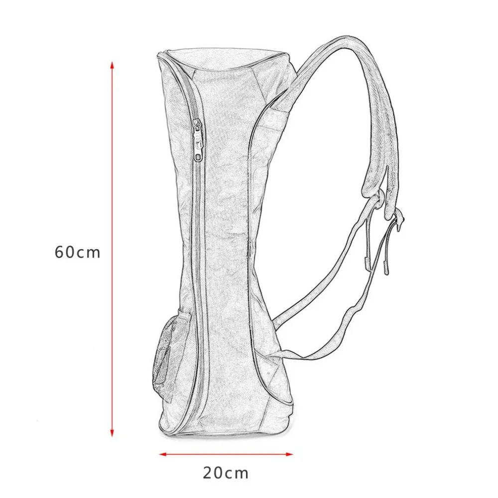 Портативный Размеры Ткань Оксфорд ХОВЕРБОРДА сумка спортивная Сумки для балансируя автомобиля 6,5 дюймов электрические скутеры сумка для