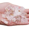 Lot de 1000 têtes de cristal RJ45, 8 cœurs 8P8C, terminal de câble, connecteur réseau Transparent modulaire plaqué or ► Photo 3/6