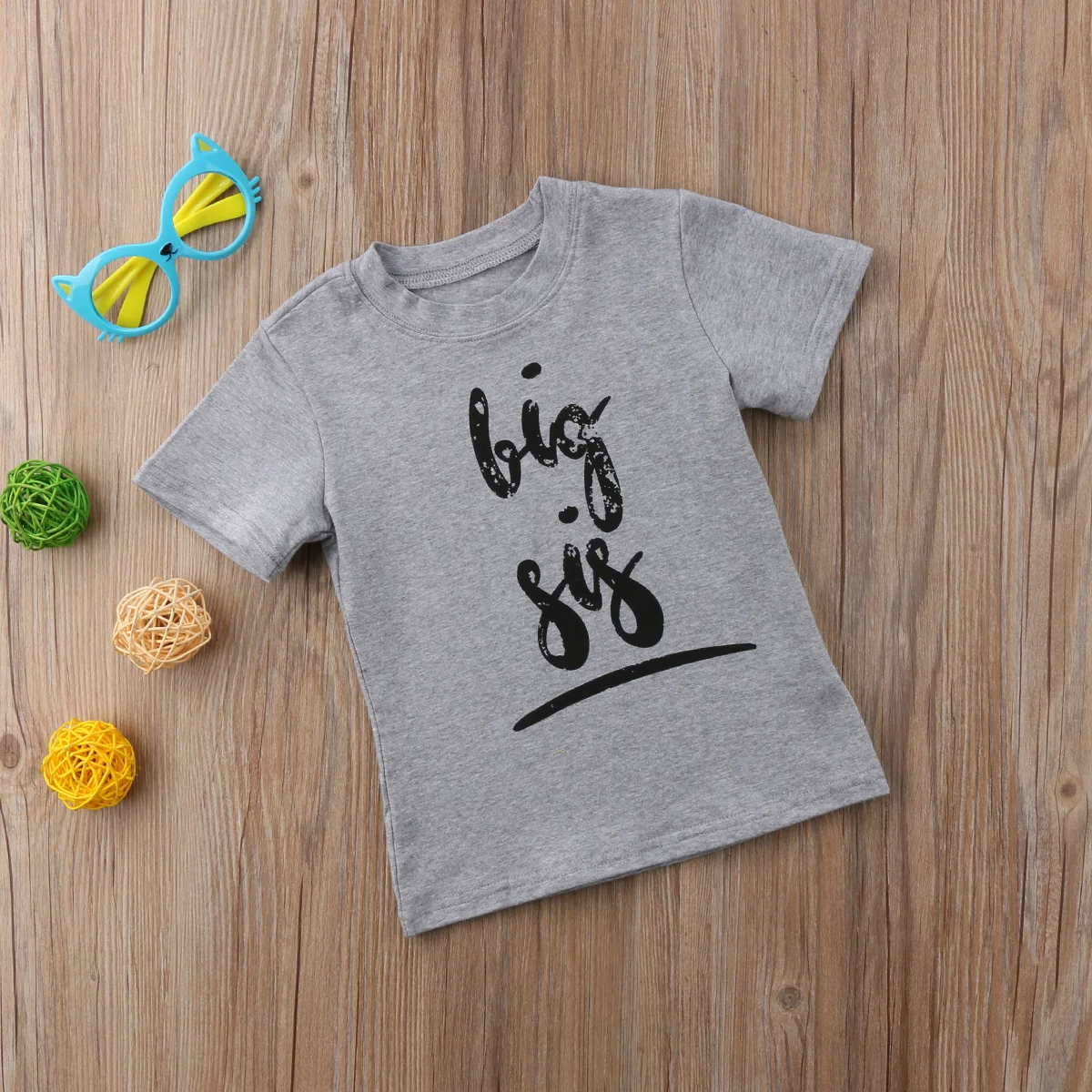 Повседневные детские футболки, одинаковые комплекты одежды для маленького большого брата, сестра семья, футболки, летние одинаковые футболки с короткими рукавами