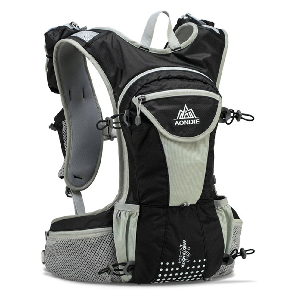 AONIJIE 12L hidratación mochila deporte al aire libre mochila maratón ciclismo Trail Running hidratación chaleco paquete