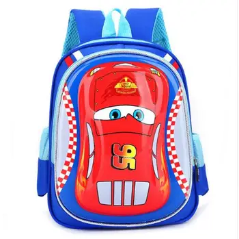 

2019 3D 5-7 Year Old School Bags Boys New Semester Waterproof Car Backpacks Child Book bag Kids Shoulder Bag Satchel Knapsack