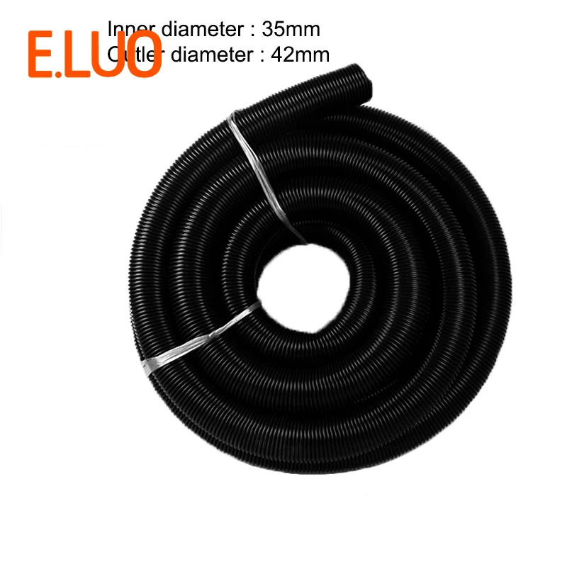 1 м внутренний диаметр 35 мм черный высокая температура гибкий EVA шланг cleanerbellows, соломинки, нитки шланг, мягкая труба, прочные части