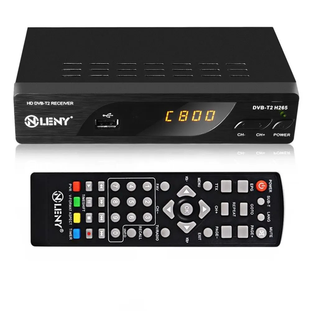

Set Top Boxes Full HD 1080P High Definition Digital Terrestrial Receiver USB2.0 Port with PVR Function and External HDD TV Box