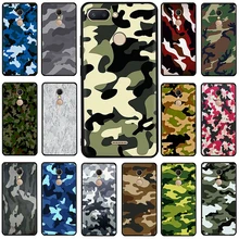 Армейский Камуфляжный узор силиконовый чехол для телефона для Xiaomi Redmi 5A 6A 5 Plus 6 Pro 7 GO Note 4X5 6 7 8 Pro 7 GO5A Prime