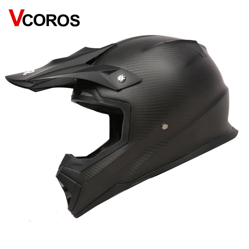 VCOROS adult carbon fiber off road motorcycle helmet THH cross country