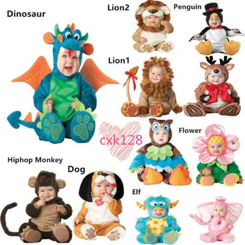  Jumpsuit Toddler Baby Dress Costume Infant Baby Plush Party Newborn Cosplay Gift Bt21 Bag Animals &