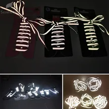 1 pair 100cm Flat 3M Reflective Runner Shoe Laces Safety Luminous Glowing Shoelaces Unisex For Sport Basketball Canvas Shoes цена 1 pair 100cm Flat 3M Reflective Runner Shoe Laces Safety Luminous Glowing Shoelaces Unisex For Sport Basketball Canvas Shoes цены онлайн