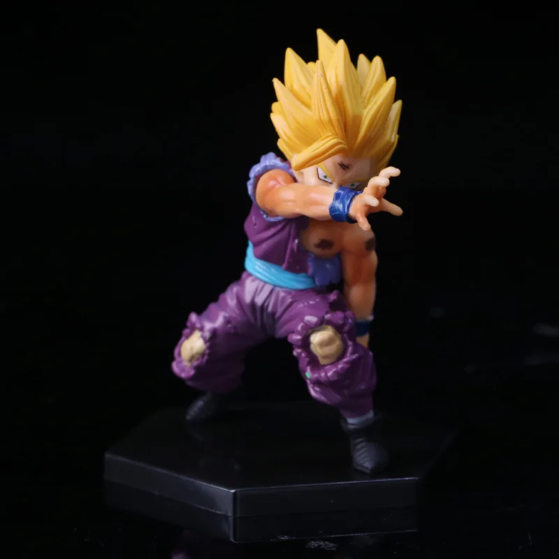 4 шт./лот 9-15 см Dragon Ball Z Goku Vegeta Chiaotzu shinhan ПВХ фигурка модель игрушки