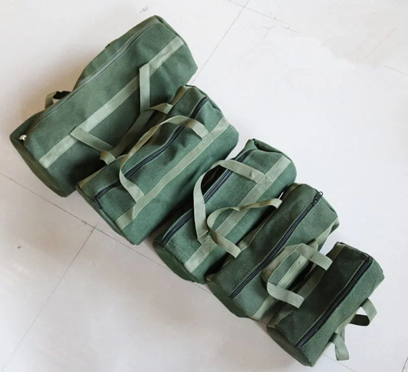 Tool Storage Pouch Multifunction Canvas Hand Screwdrivers Pliers Power Tool Parts