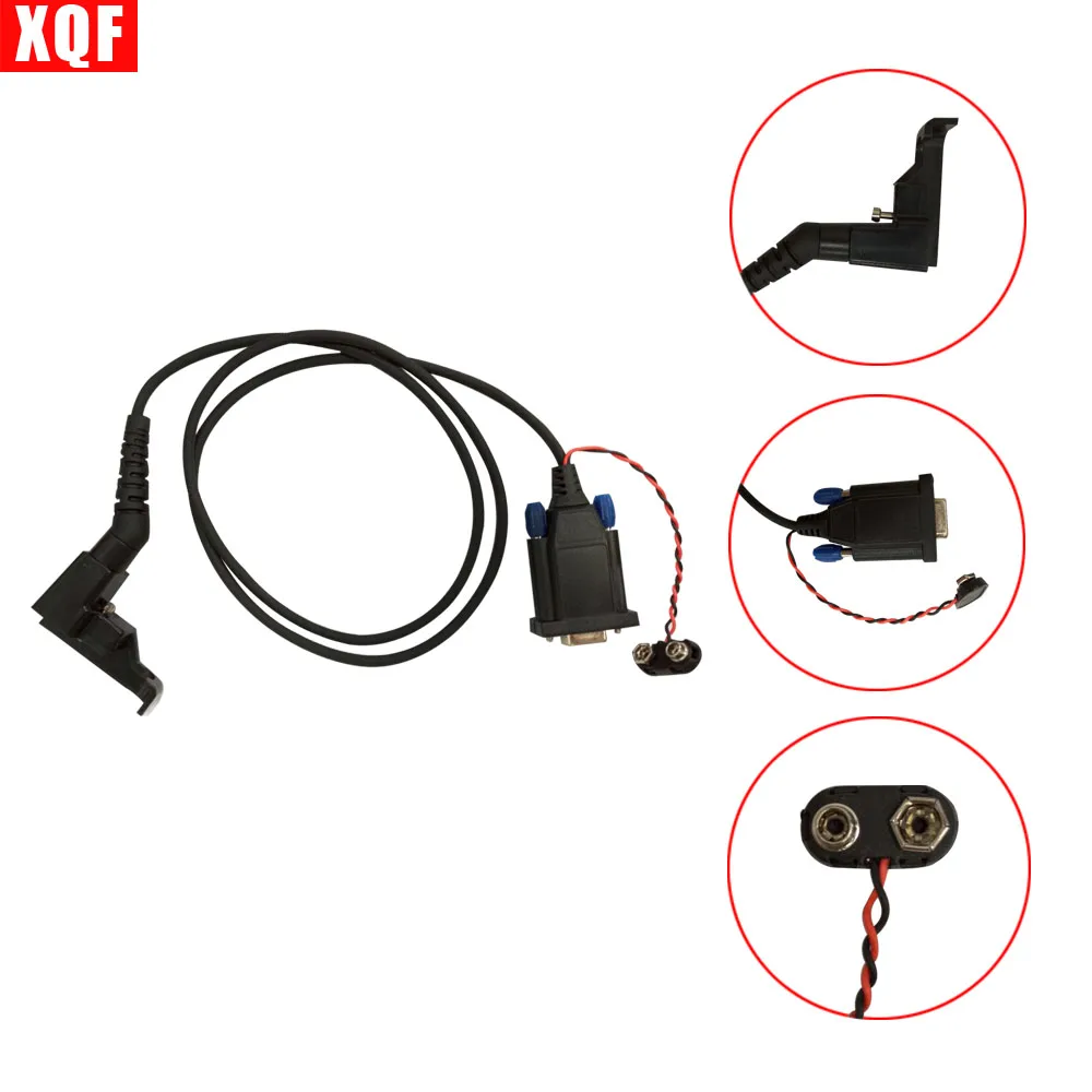 

XQF RPC-MHT6 Programming Cable for Motorola Portable Radio HT600 HT600A HT600E HT800 MTX800 MTX810 MTX900 P200 P210 MT1000