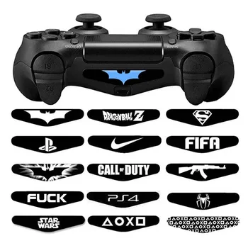 AOXO Custom Game Light Bar Vinyl Stickers Decal Led Lightbar Film For Sony PS4 2 PCS