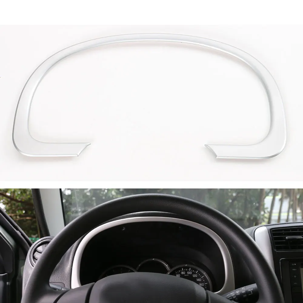 Car ABS Matt Instrument Molding Trim Dashboard Panel Cover Frame