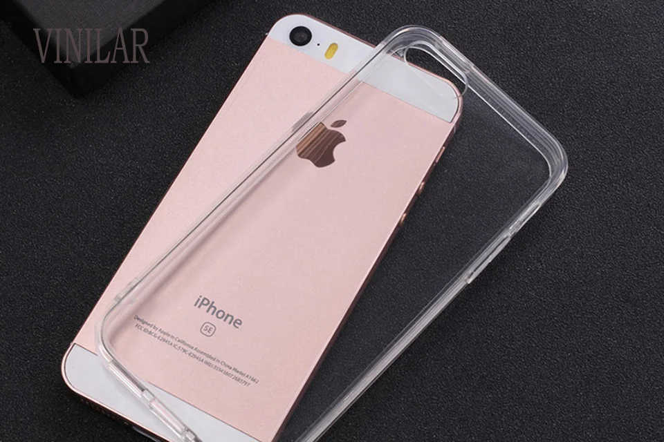 Ultra Thin TPU Origina phone bag case for iphone 5s Transparent Case for iPhone 5s se 5 Crystal transparent Silicon Back Cover iphone 6s plus phone case