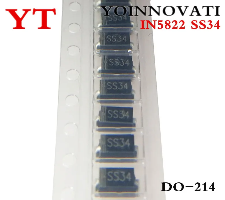 2000 шт IN5822 SS34 DO-214AC 1N5822 SMD Schottky барьер диоды интегральные схемы и лучшее качество |