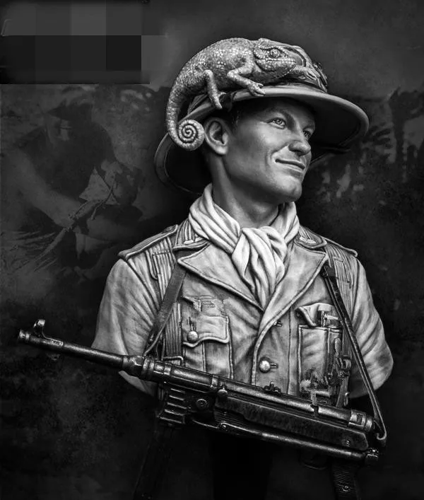 1/10 Бюст Смола фигурка комплект неразборный Неокрашенный бюст 020 | Игрушки и хобби