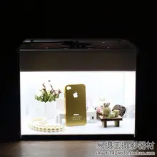LED D30 Light Box portable Photography Studio Softbox D30w lamp studier set led box softbox lambed shed cotans studio box CD50