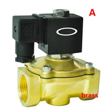 DN12 DN15 DN20 DN25 нормально закрытый Электрический электромагнитный клапан 2 способа прямого действия энергосберегающий Соленоидный клапан Латунь Вода Соленоидный клапан BSP/NPT