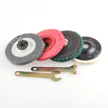 

Sets Stainless Steel Aluminum Grinding Polishing Mix Set DIY Angle Grinder Flap Discs Abrasive Tools