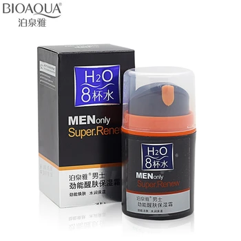 

BIOAQUA Men Deep Moisturizing Oil-control Face Cream Skin Care Hydrating Anti Wrinkle Anti-Aging Face Care Whitening Cream 50g