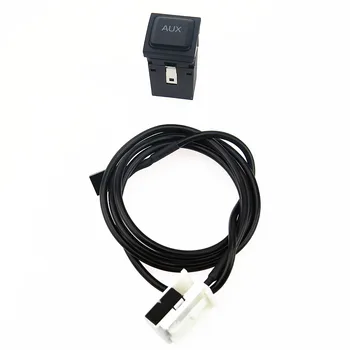 

SCJYRXS AUX Switch Plug Adapter USB Connection Cable Harness For Golf MK5 MK6 5 Scirocco Rabbit Lapin 5KD035724A 5KD 035 724 A