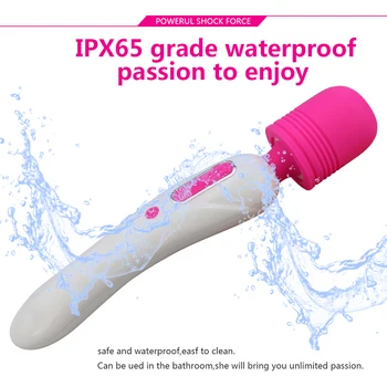 Man nuo USB Rechargeable Powerful Vibrators AV Magic Wand Clitoral Vibrator Sex Toys for Women Adult Sex Product Erotic Massager 5
