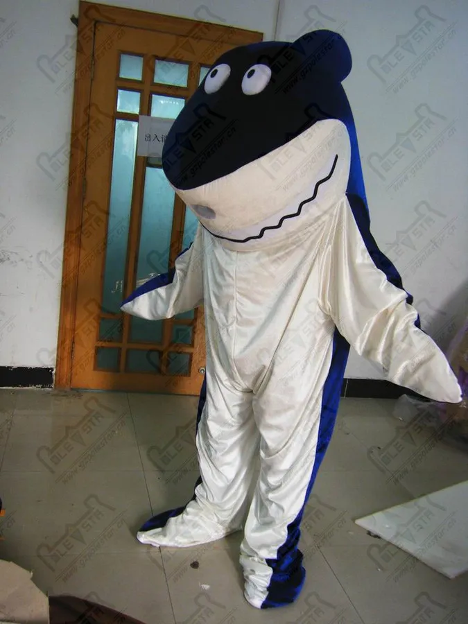 popular one piece shark mascot costumes hot sale fish costumes huge