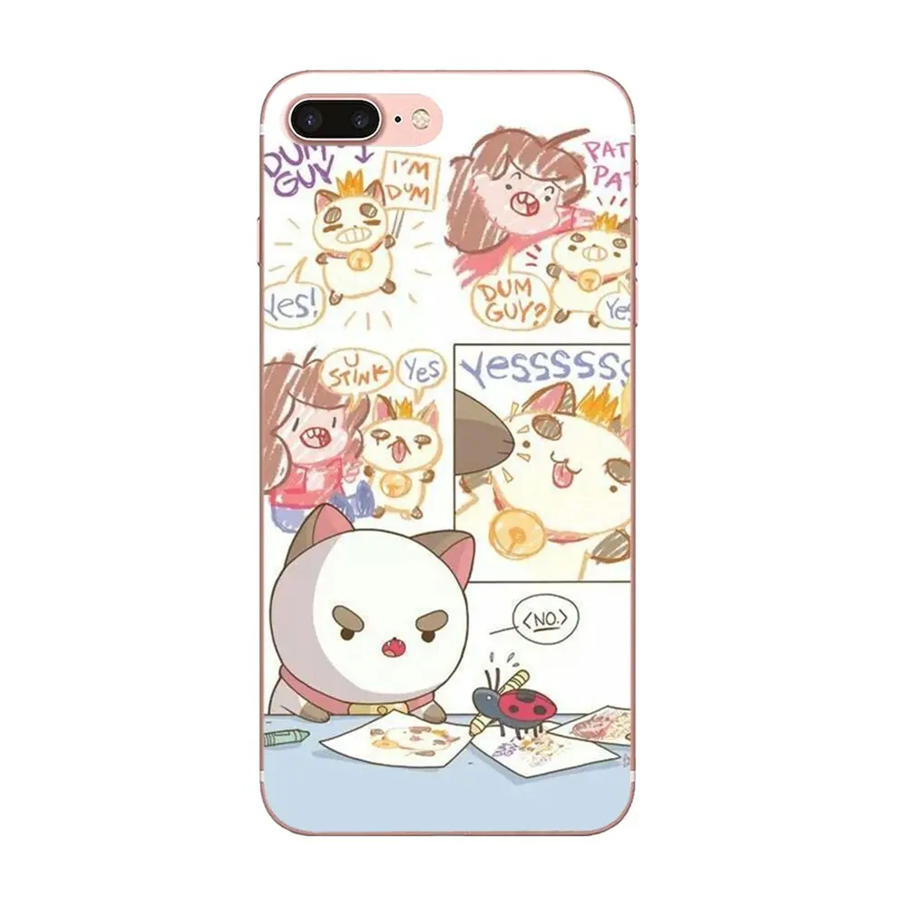 Мягкий Силиконовый ТПУ Прозрачный популярный горячий Пчела и Puppycat для Huawei P7 P8 P9 P10