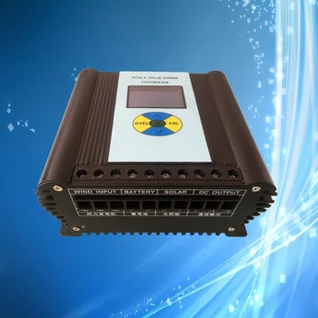 

Wind Solar Hybrid Controller 400W with LCD display, 12V/24V Charge Controller for 400W Wind Turbine and 300W Solar Panel