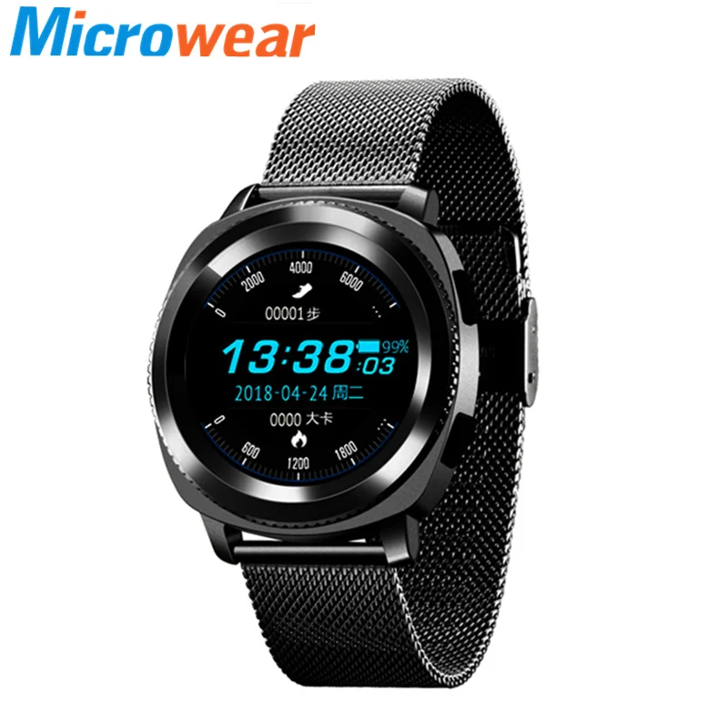 

L2 Smart Watch Men 1.3 Inch Screen IP68 Waterproof Heart Rate Monitor Call Message Reminder Sports reloj inteligente VS L1 L3