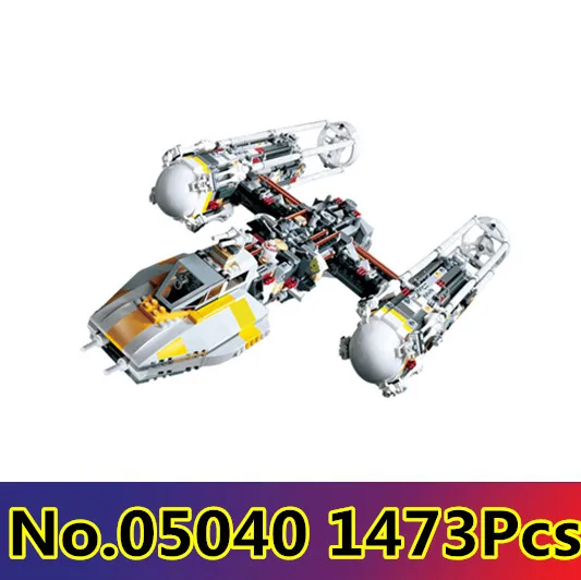 

CX 05040 1473Pcs Model building kits Compatible with Lego 10134 Series Wars MOC Y-wing 3D Bricks figure toys for children