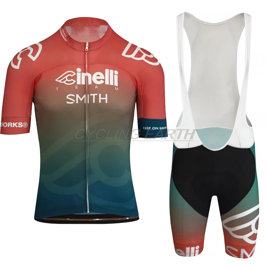 2019 CINELLI summer cycling team jersey men bike shorts suit clothes set quick-dry bicycle Maillot clothing short sleeve gel pad