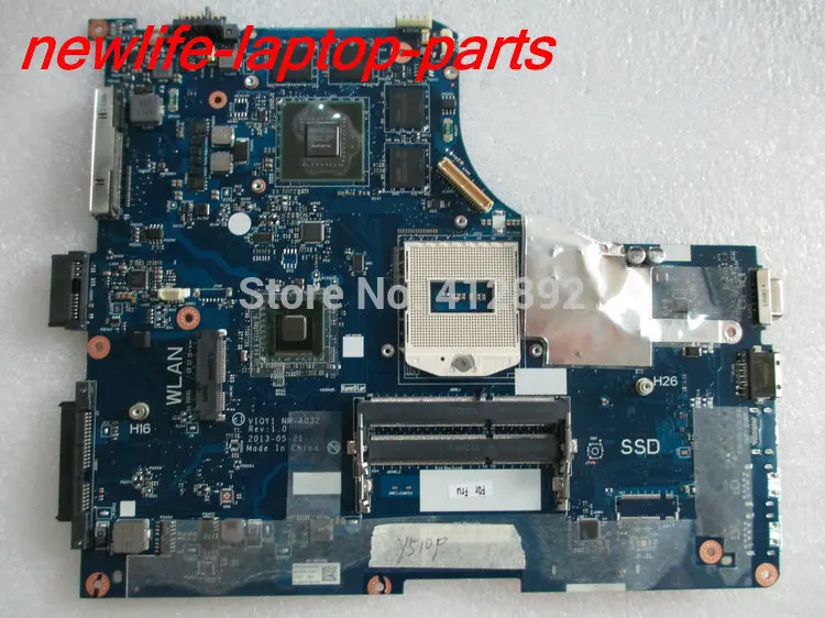 Оригинал для Y510P GT750M материнская плата VIQY1 NM A032 DDR3 maiboard 100% тест|motherboard sony|motherboard