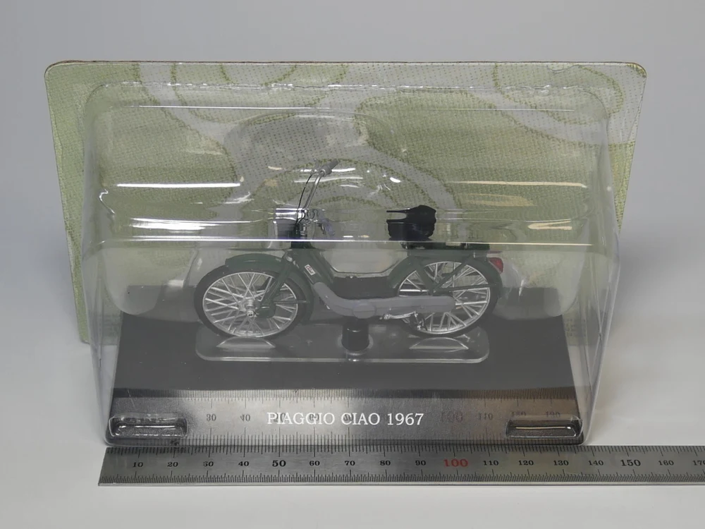 Авто ИНН-1:18 Масштаб мотоцикл PIAGGIO CIAO 1967 литая модель