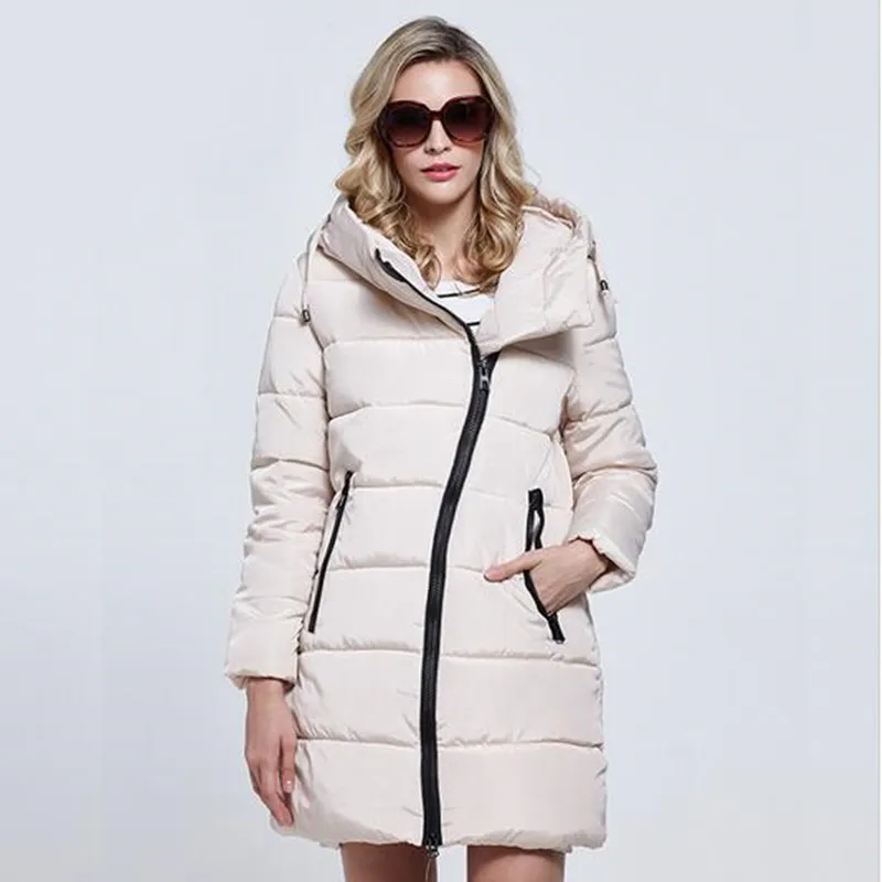 2016 new high quality winter jacket women Parka plue size