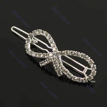 Для женщин модные, красивые, с кристаллами Бабочка заколка для волос, заколка шпилька аксессуары 10 шт./лот