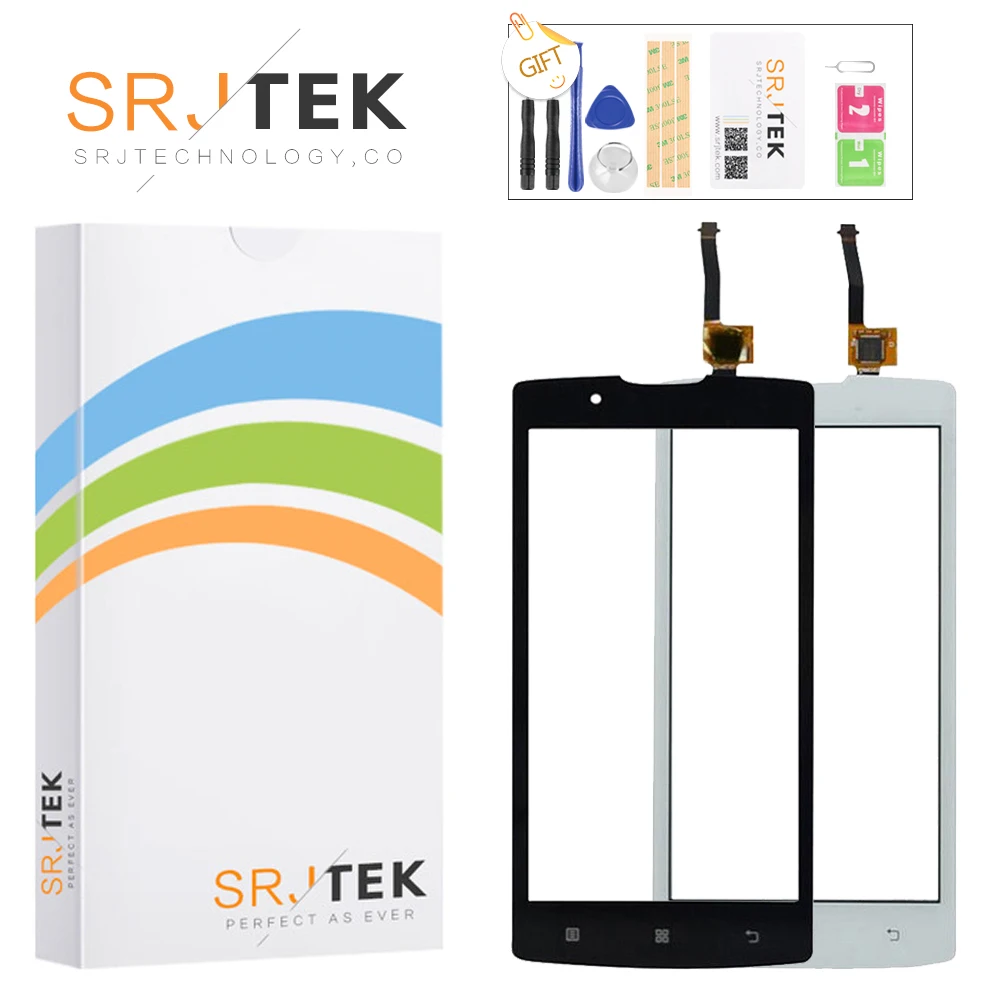 

Touchscreen For Lenovo A2010 A 2010 Digitizer Screen Glass Digitizer Panel Front Glass Lens Sensor with Logo Replace Parts