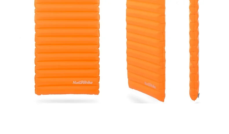 Colchão de ar Cama de ar Esteira de Acampamento Almofada de Dormir Ultraleve ao ar Mat com Pillow Naturehike Livre Moistureproof Camping Almofada Inflável 48 Esteira de acampamento