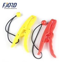 17 5cm 54g Solid Plastic Floating Fish Grip Hand Controller Holder 2color Red Yellow Fishing Lip