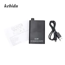 Kebidu портативный hifi-усилитель для наушников Высокая точность цифровой амперметр стерео музыка усиления высокого качества