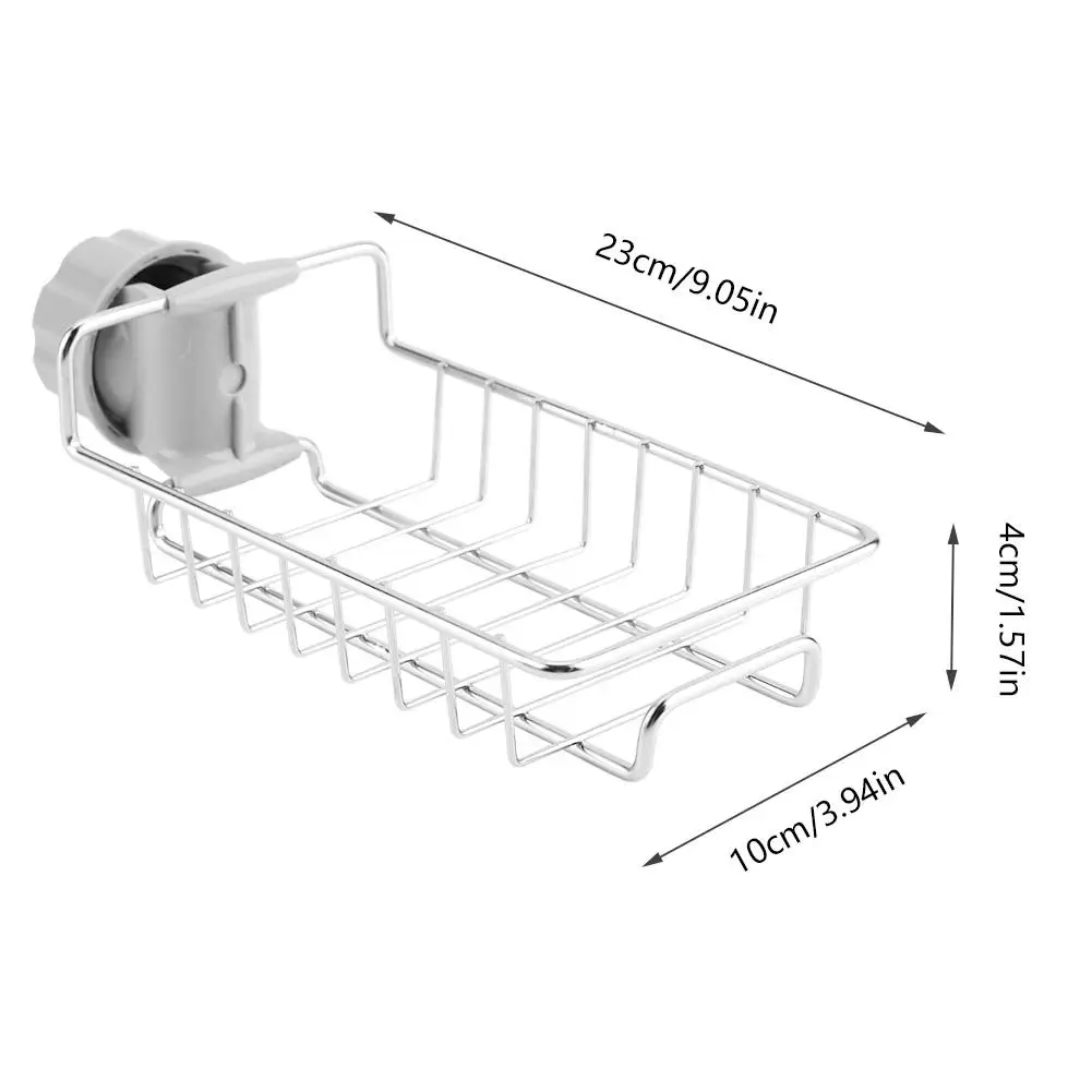 Кухонная практичная стойка для кранов моющее средство губка сухой держатель для хранения Органайзер полка держатель для губок на кухню