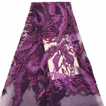 

Madison French Lace Fabrics 2019 African Tulle Lace Fabric Latest African Laces 3D Fabric Free Shipping Nigerian Party Wedding