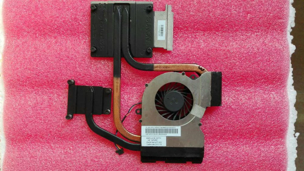 

New Cooler for HP pavilion DV6-6000 dv6 DV7-6000 DV7 laptop cooling heatsink with fan 641477-001 640903-001 FOR int cpu DSC