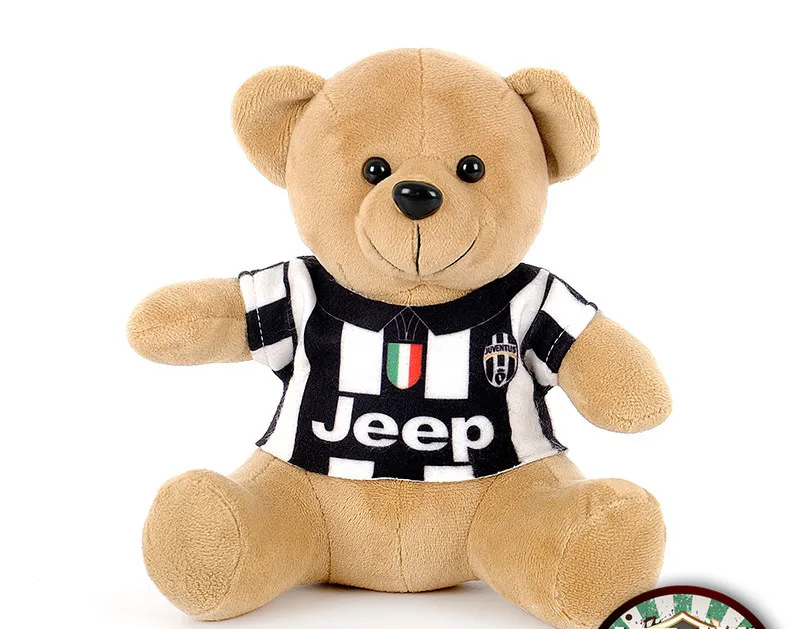 HOT Juventus jersey stuffed teddy bear. Juventus soccer jerseys fashion