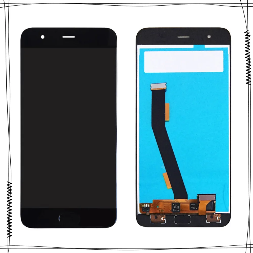 Для Xiaomi Mi6 LCD 5 15 &quotдля XIAOMI дисплей Mi 6 сенсорный экран дигитайзер Запасные части |