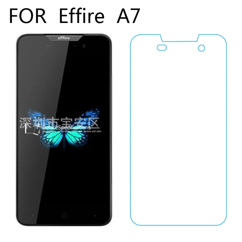 2 шт. 2.5D Закаленное стекло для effiire A7 защитная пленка Взрывозащищенная 9H Защитная