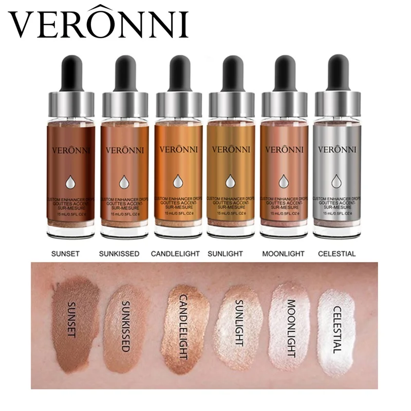 

Makeup Liquid Highlighter Illuminator Contouring Makeup Highlighter Primer Bronzer Face Glow Cosmetics Face Brightener Concealer