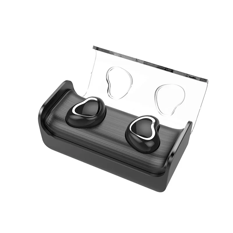 

Smart Bluetooth earphone Binaural wireless stereo surround sound noise reuction portable sport music HD call mobile charging box