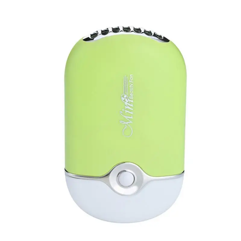 Портативный USB мини-вентилятор сушилка для ресниц воздуходувка клей быстросохнущая ложная тушь для удлинения ресниц сушилка для макияжа инструменты - Длина: Green